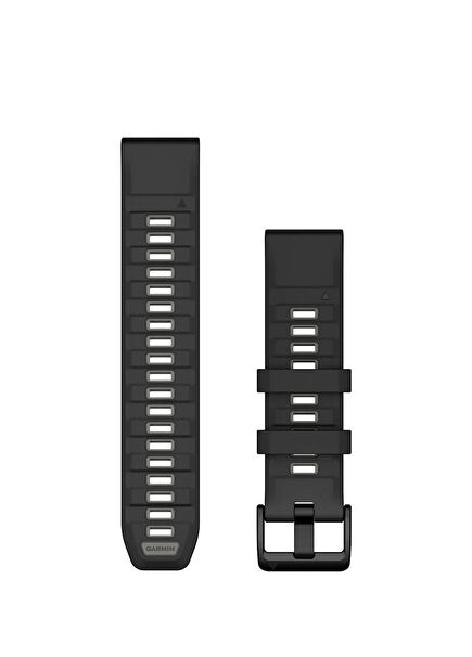 QuickFit Siyah Gri 22 mm Akıllı Saat Kordon