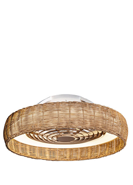 Kilimanjaro Rattan Işıklı Vantilatör