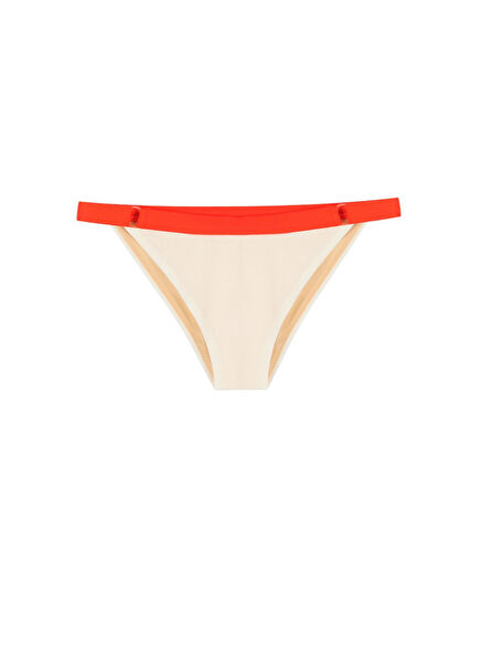 Pearled White Baguette Kadın Bikini Altı