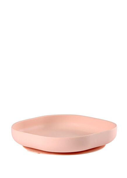 Light Pink Vacuum Kids Silicone Plate