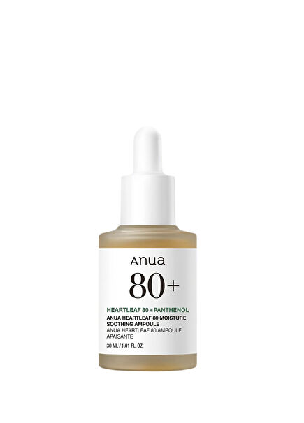 Heartleaf 80 Moisture Soothing Ampoule Yatıştırıcı Nemlendirici Cilt Serum 30 ml