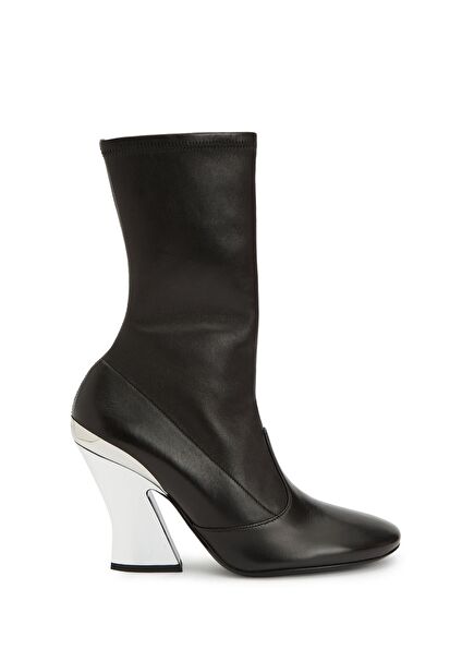 Siyah Kadın Deri Bot