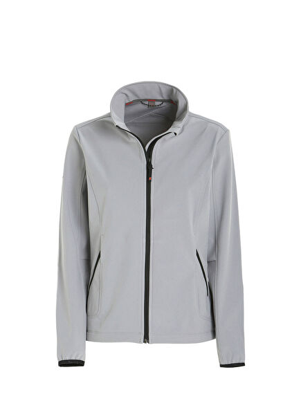 Act Ws Softshell Gri Kadın Spor Ceket