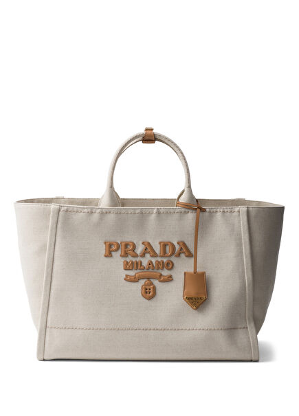 Linen Blend Tote Bag