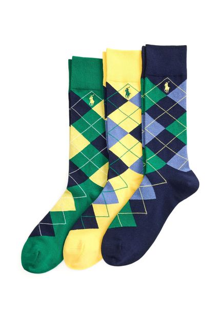 Men's Colorful 3-Pack Socks