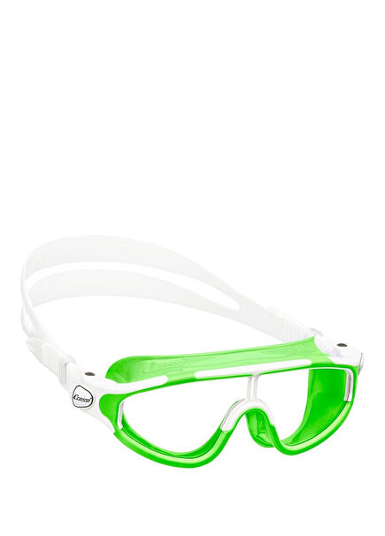 Baloo Lime White Swimming Goggles