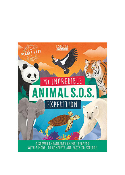 My Incredible Animal S.O.S Expedition Çocuk Yabancı Dil Aktivite Kitabı