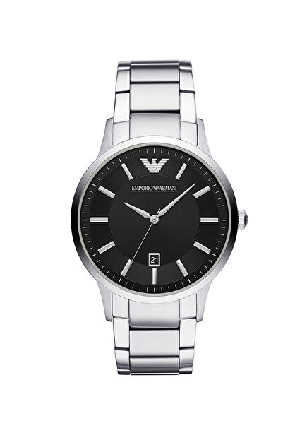 AR11181 Metallic Gray Men's Wrist Watch