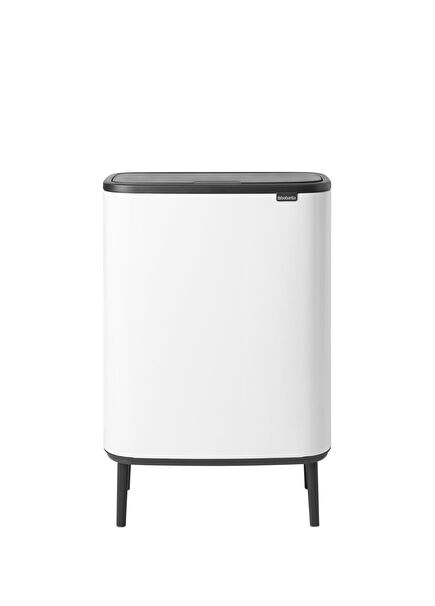 Bo White Hi Çelik Dokunmatik Çöp Kovası 60 Lt