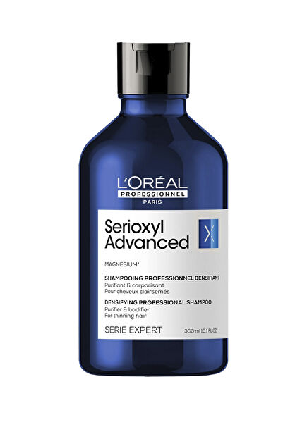 Serie Expert Serioxyl Advanced İncelmiş Saç Telleri için Yoğunluk Kazandıran Şampuan 300 ml