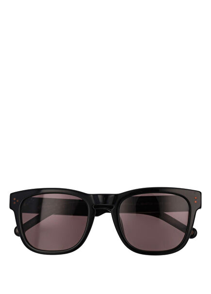 HS993 54 S01 Siyah Asetat Erkek Güneş Gözlüğü