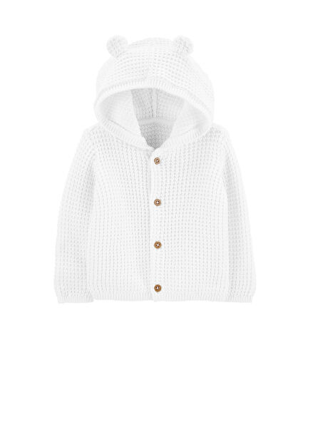 White Baby Cardigan