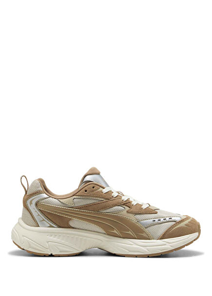 Morphic Retro Desert Dust Warm White Unisex Sneakers