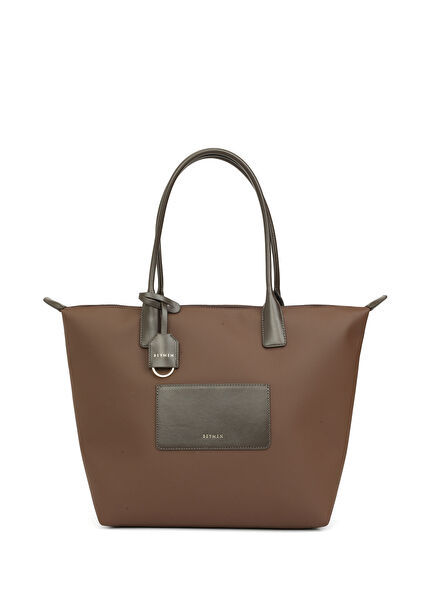 Nyluxe Dark Brown Women's Shopping Bag