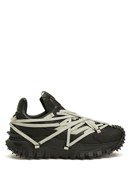 X Moncler Trailgrip Megalace Erkek Deri Sneaker
