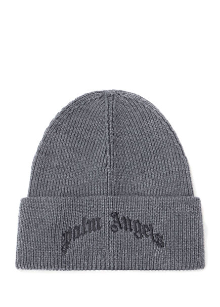 Siyah Antrasit Kadın Yün Şapka