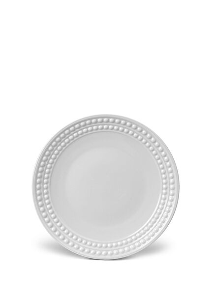 Perlée Beyaz Porselen Tabak