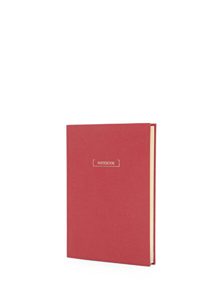 Vişne Kırmızısı Noktalı Defter