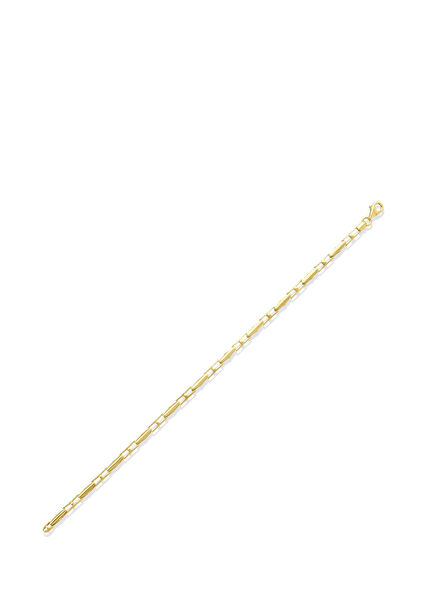 Tasarım Zincir 14 Ayar Altın Erkek Bileklik