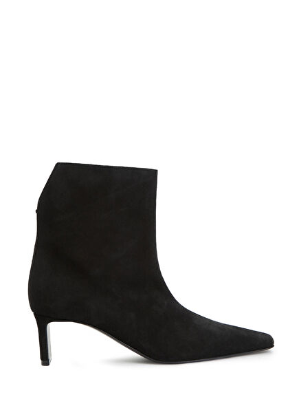 Siyah Kadın Deri Bot