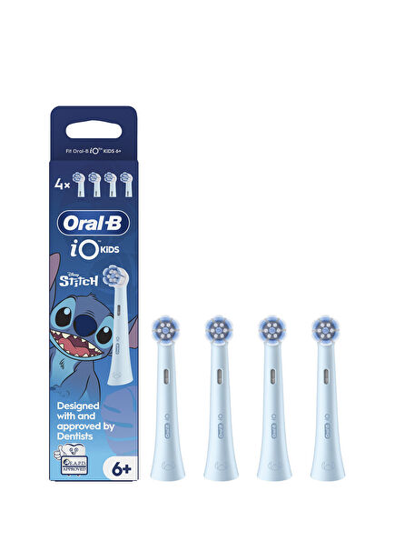 iO Stitch 6+ Years Old Child 4-Piece Toothbrush Replacement Head