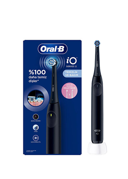 iO 2 Black Rechargeable Toothbrush