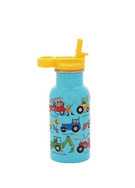 Wheels Pipetli Paslanmaz Çelik Matara 400 ml