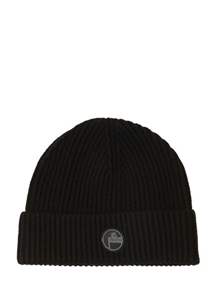 Siyah Erkek Yün Bere