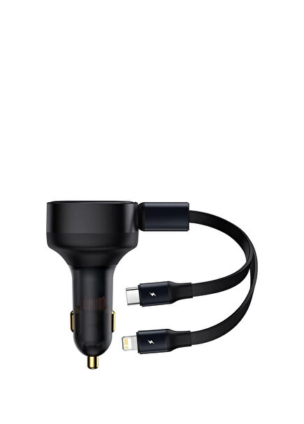 CGTX000001 Enjoyment C+L 30W Siyah Araç Şarj Cihazı