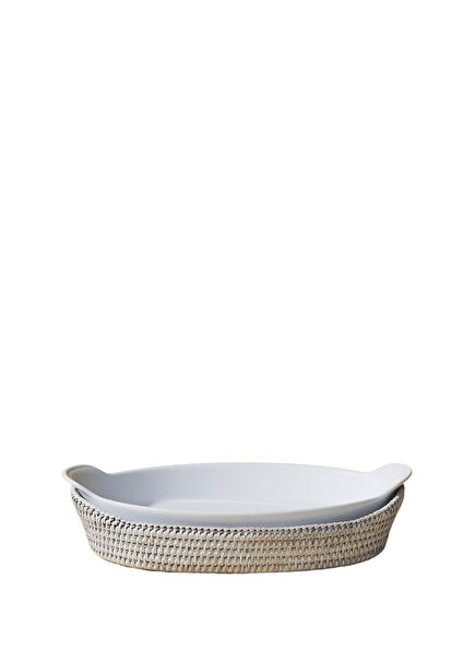 Gondol Rattan Fırın Kabı