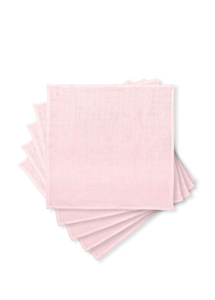 %100 Pamuk Innocent Pink 5’li Müslin Bebek Omuz Bezi