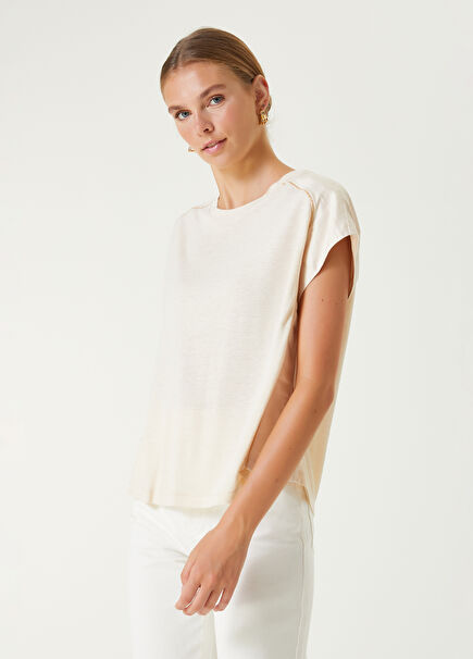 Bej T-shirt