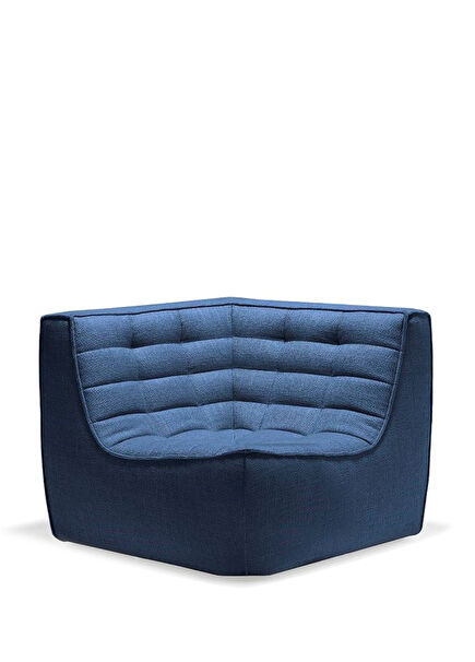 N701 Blue Corner Sofa