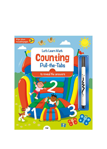 Lets Learn The Math Counting - Pull The Tabs Çocuk Yabancı Dil Aktivite Kitabı