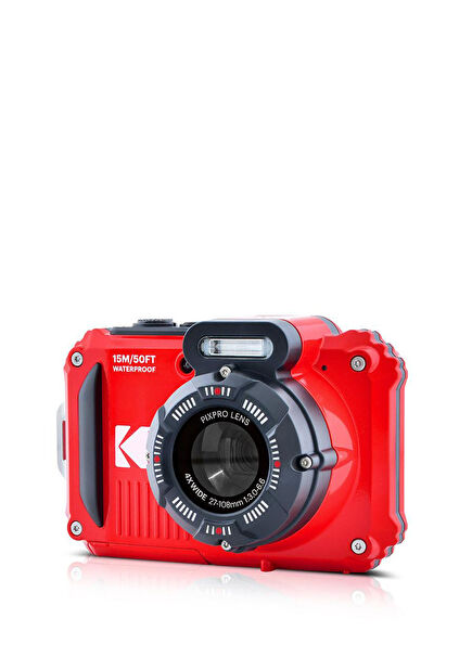 Pixpro Zoom Kırmızı Su Altı Fotoğraf Makinesi