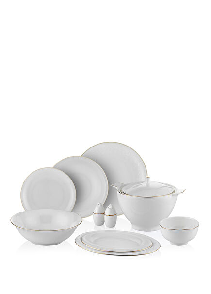 Georges Bone China 60 Parça 12 Kişilik Yemek Takımı