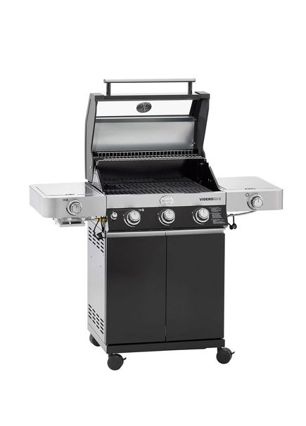 Videro G3-S Vario Siyah Gazlı Barbekü İstasyonu 25530