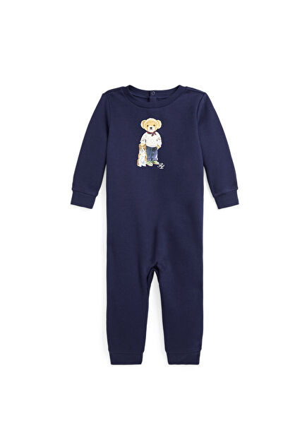 Navy Blue Baby Boy Jumpsuit