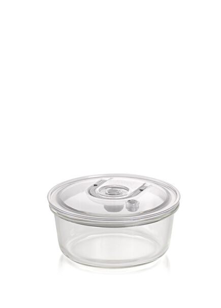 Yuvarlak Vakumlu Saklama Kabı 940 ml
