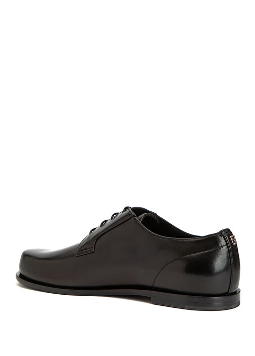 Siyah Erkek Deri Ayakkabı - Görsel 4