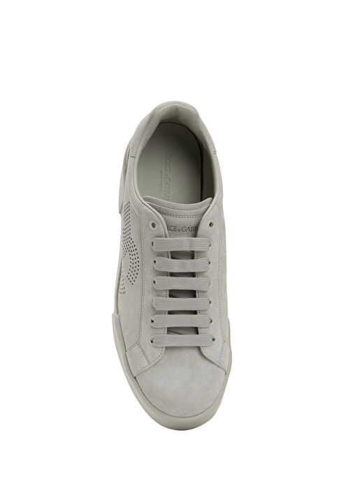 Portofino Koyu Gri Erkek Deri Sneaker - Görsel 5