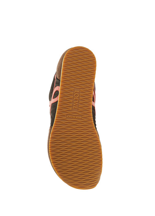 Kahverengi Kadın Deri Sneaker - Görsel 6