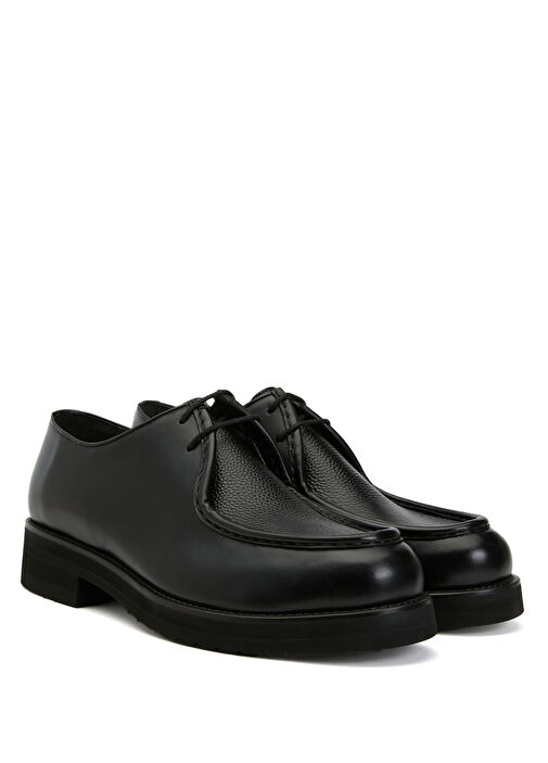 Siyah Erkek Deri Ayakkabı - Görsel 3