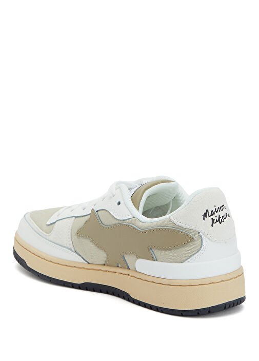 Maison Kitsune Maison Kitsune Chiru Bej Beyaz Kadın Deri Sneaker | Beymen Bej Beyaz - 4. görsel