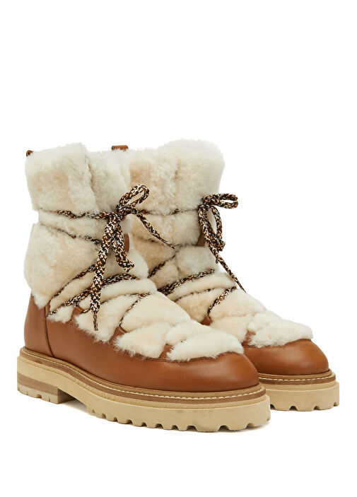 Network Network Taba Kadın Deri Bot | Beymen Taba - 3. görsel