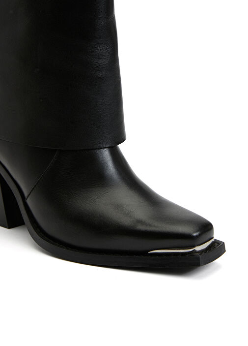 Divarese Divarese Siyah Kadın Deri Bot | Beymen Siyah - 7. görsel