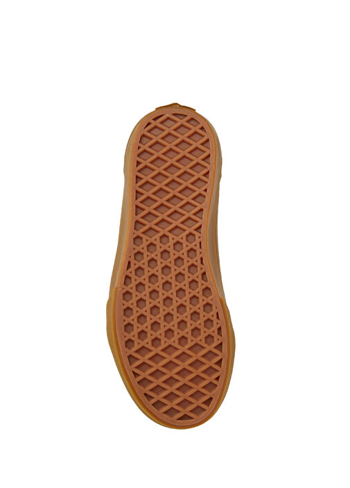 Old Skool V Yeşil Çocuk Deri Sneaker - Görsel 6