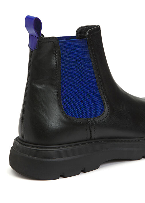 Divarese Divarese Siyah Erkek Deri Bot Beymen'de! Siyah - 7. görsel