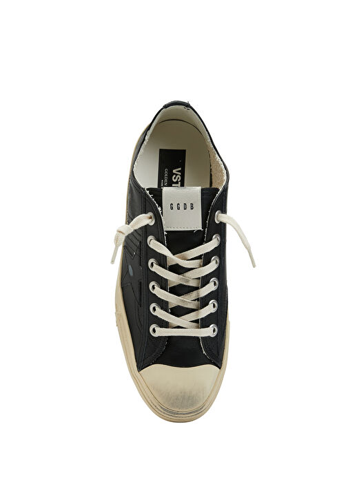 V Star2 Siyah Erkek Deri Sneaker - Görsel 5