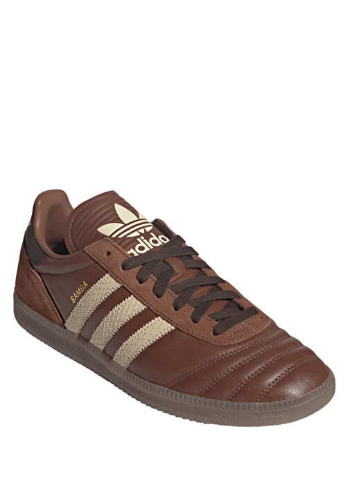 Samba JP Kahverengi Erkek Deri Sneaker - Görsel 3